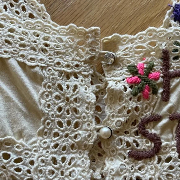 Vintage Joystick embroidered dress~ - Picture 7 of 7